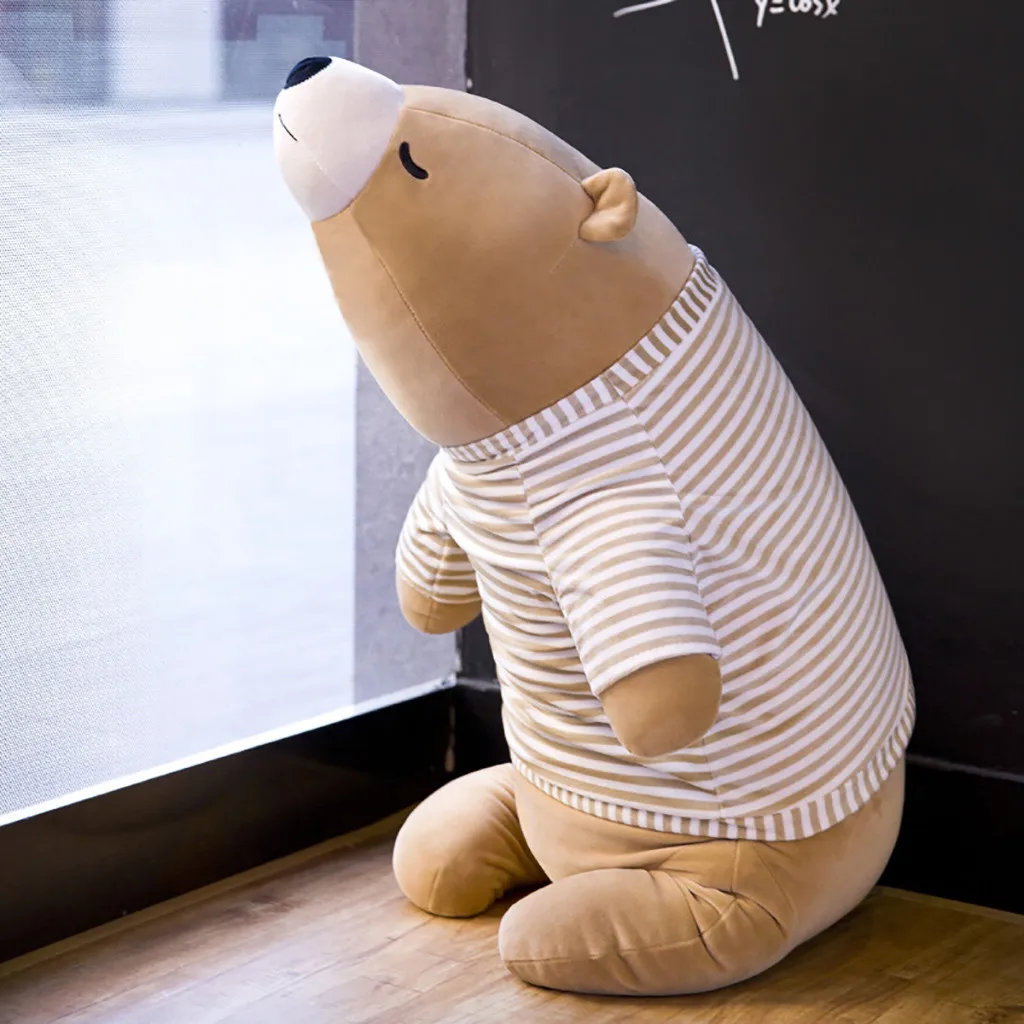 

Lovely Soft Bear Animal Doll Stuffed Plush Toy Home Party Wedding Kid Gift 30CM plush toy polar bear doll doll pillow
