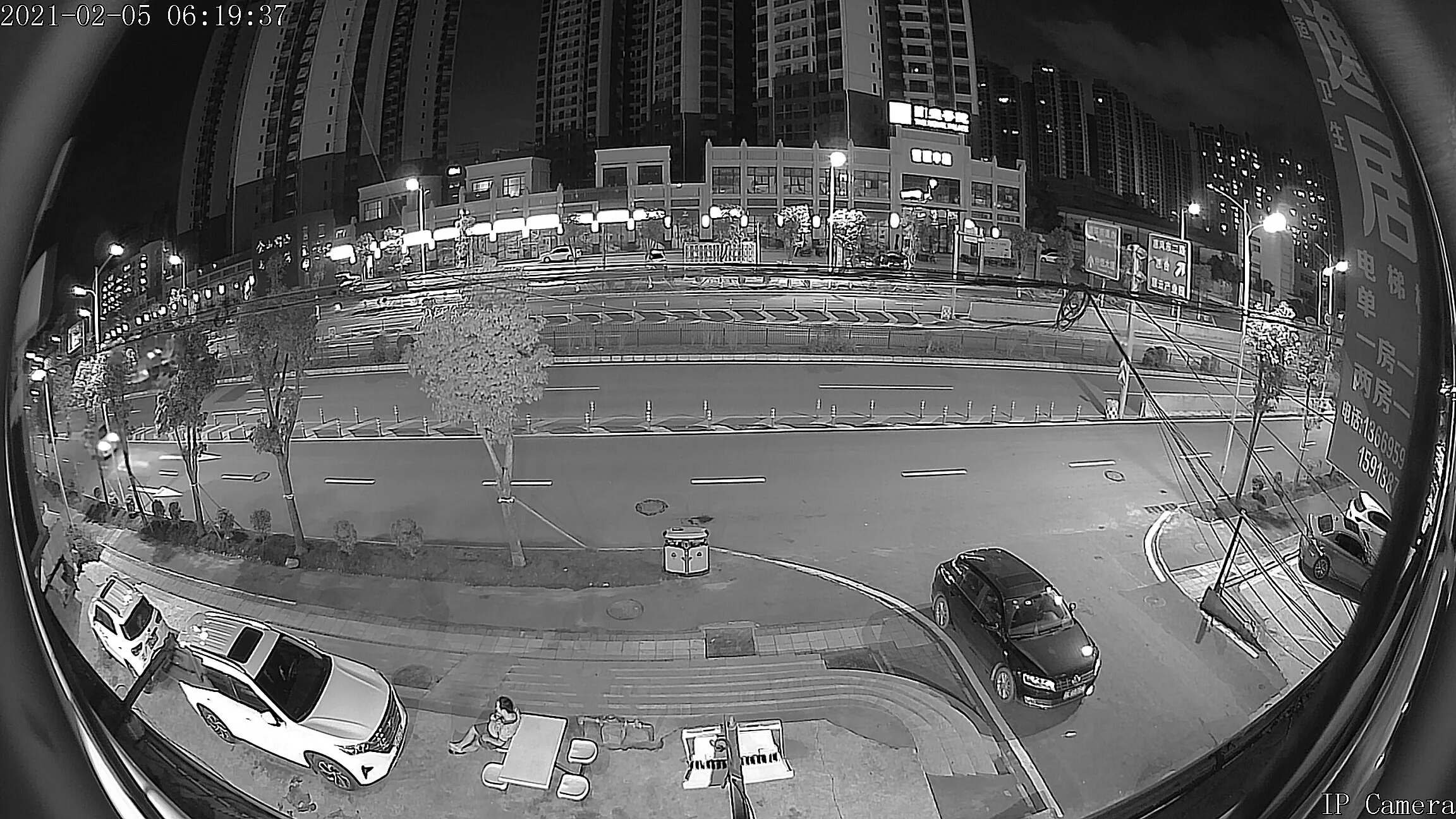 5/3MP панорамная IP FishEye Металлическая Цилиндрическая камера видеонаблюдения на