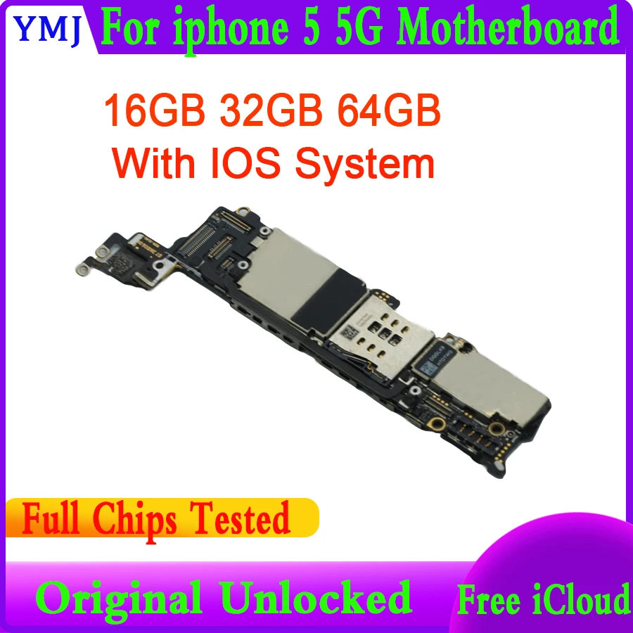 Материнская плата для iphone 5 16 ГБ/32 ГБ/64 ГБ | Мобильные телефоны и аксессуары