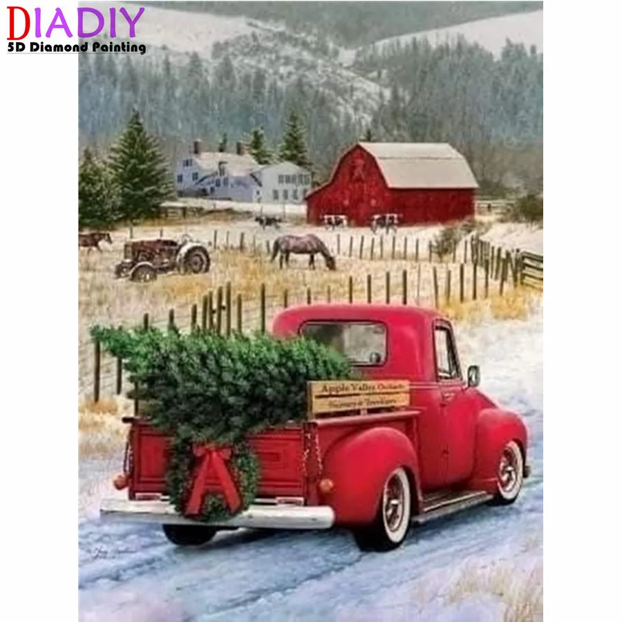 

5D Diamond Painting Sunset/Love Beach DIY Round Full Diamond Embroidery Kit Landscape Home Decoration Crafts