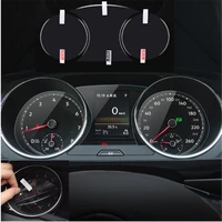 car styling car accessories for 2017 2021 tiguan l dashboard protective film display navigation stickers 3pcsset
