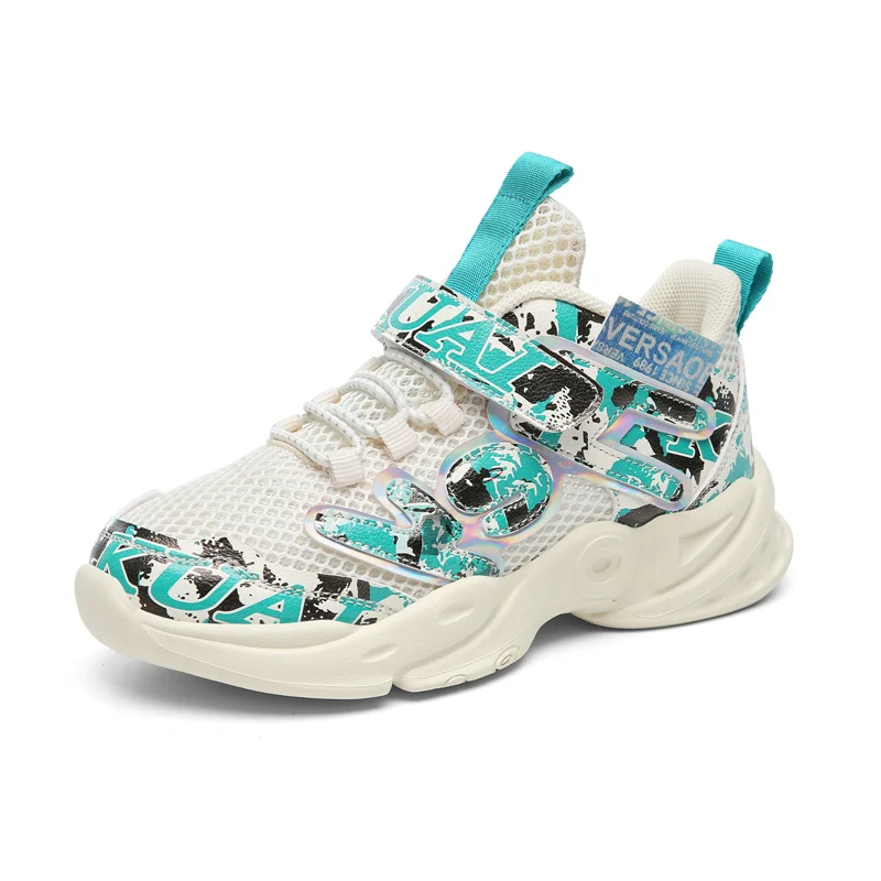 

2021 Summer Baby Shoes Boys Breathable And Comfortable Sneakers Girls' Soft Sole Wear Resistant Running Shoes Size28-39