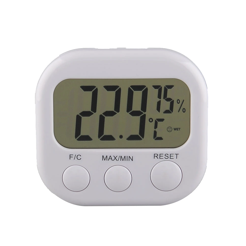 New 1PC Portable Digital Hygrometer Thermo Thermometer LCD Display White TA668 | Инструменты