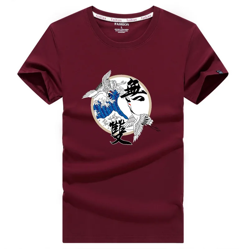 

2021 Summer New Arrivals Korean Casual Round Neck Loose Simple Pure Cotton All-match Plus Size S-5xl Men T-shirt Free Shipping