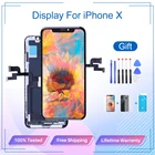 ЖК-дисплей для Iphone X с сенсорным 3D дигитайзером в сборе