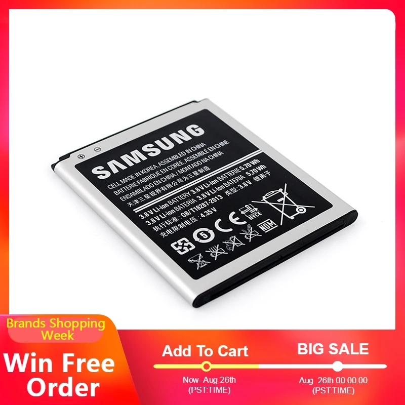 Замена батареи EB-L1M7FLU для samsung Galaxy S3 Mini S3Mini GT-I8190 I8190N I8190 GT-i8200 Бесплатная доставка |