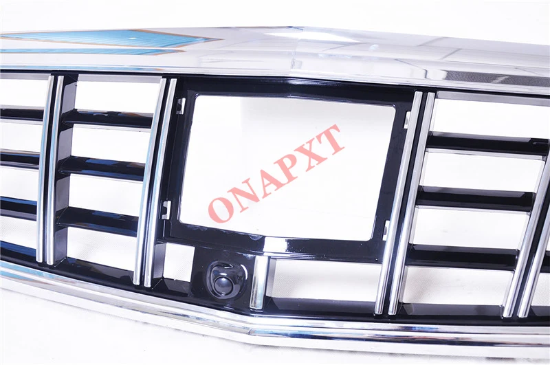 Средняя решетка для автостайлинга Mercedes-Benz E-class 2016-2020 W213 Maybach Style ABS передний бампер