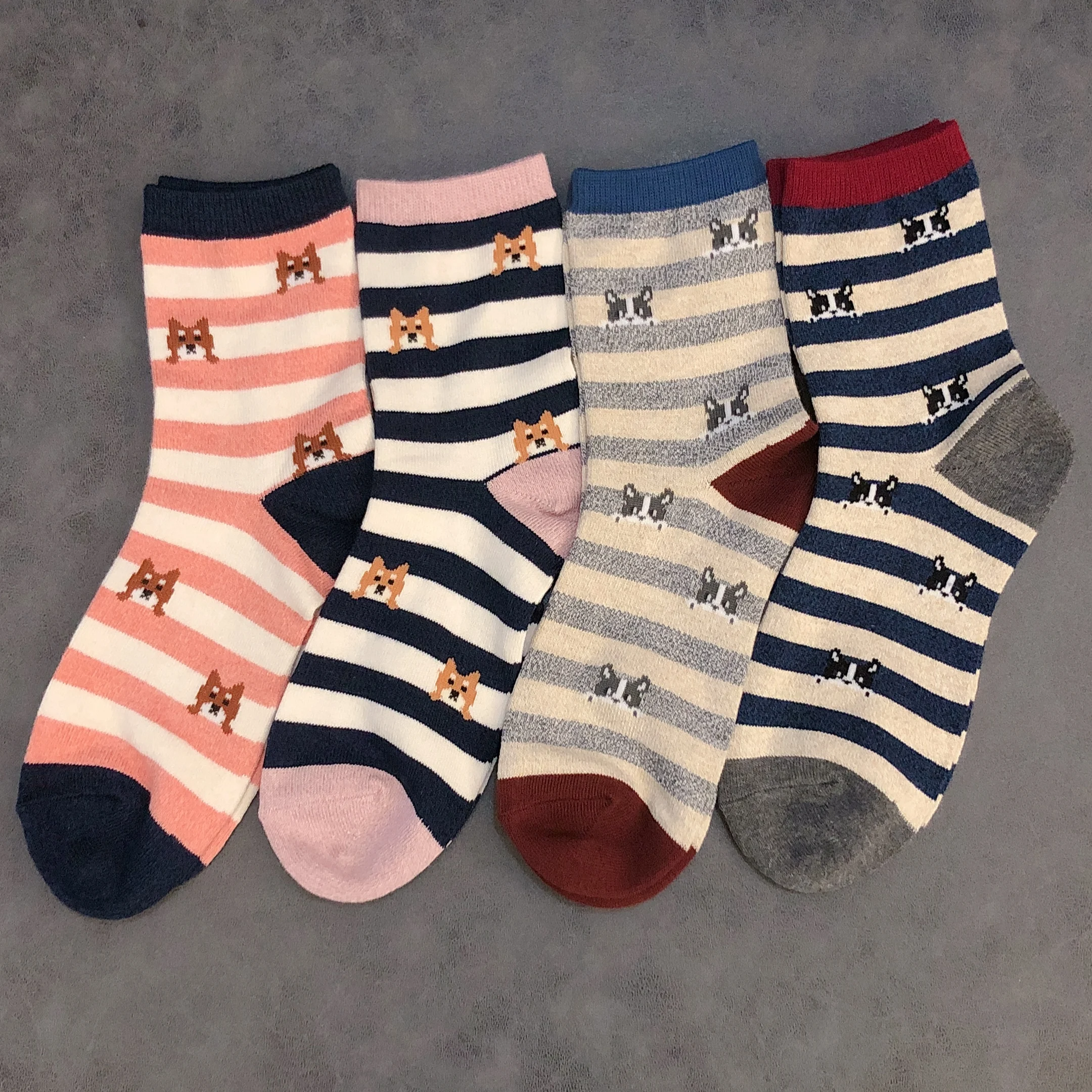 Взрослые носки для взрослых с изображением Сиба Японии бульбука Бернской горы