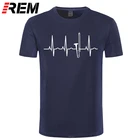 REM Trombone футболка игрока-Trombone Heartbeat футболка группа тройник мужские футболки с принтом