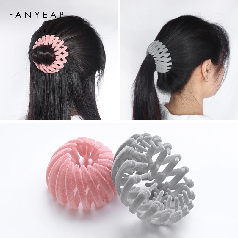 

Заколка для волос в виде птичьего гнезда, Шпилька для волос, пряжка для конского хвоста, заколка для волос, свежее кольцо для волос, заколка д...