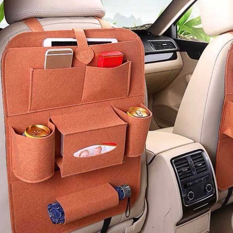 Авто сумка для хранения на заднее сиденье коробка-органайзер в автомобиль