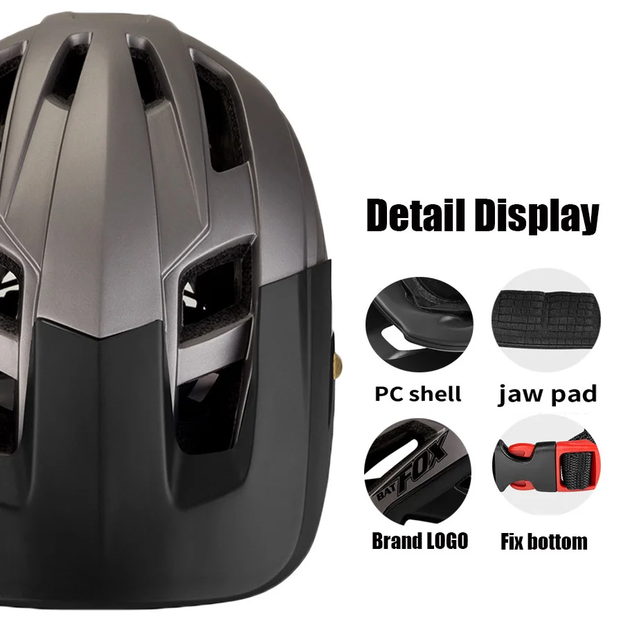 Шлем велосипедный BATFOX Matte для мужчин и женщин спортивный шлем занятий на открытом