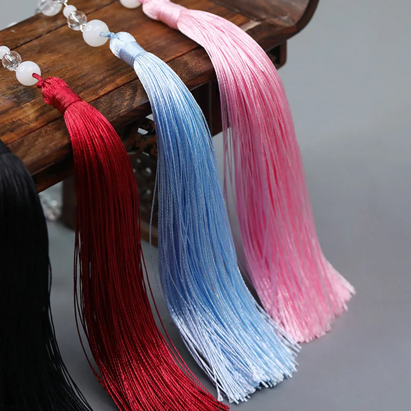 Костюм ханьфу в китайском стиле ретро с подвесными украшениями кисточками