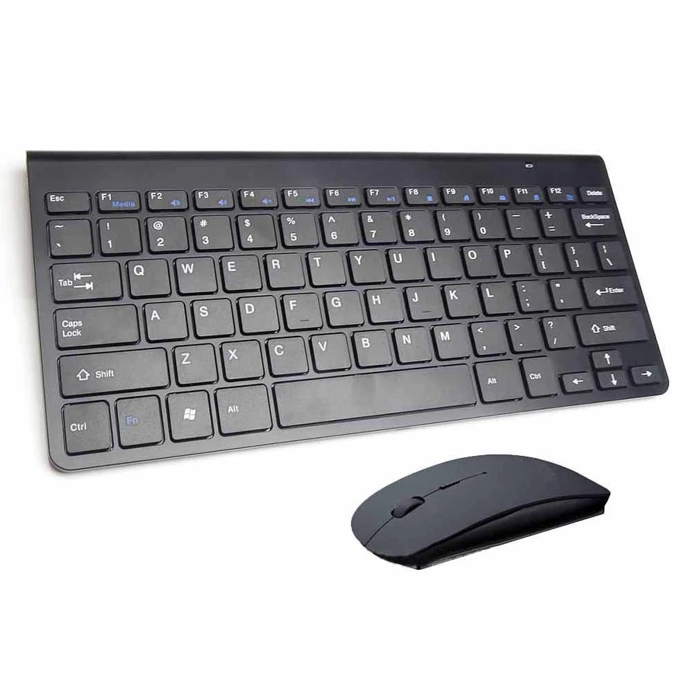

Russian English letter 2.4G Wireless keyboard mouse combo with USB Receiver for Desktop,Computer PC,Laptop and Smart TV