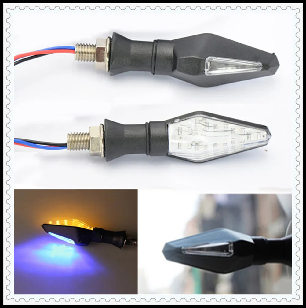 Аксессуары для мотоциклов светодиодный индикатор поворота желтая