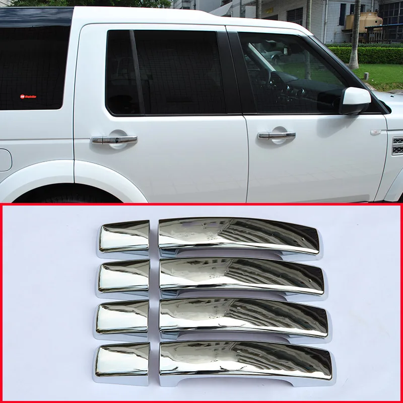 

For Land Rover Discovery 4 2009-2015 ABS Chrome Trim Door Handle Covers For Land Rover Freelander 2 2010-15 Auto Car Accessories
