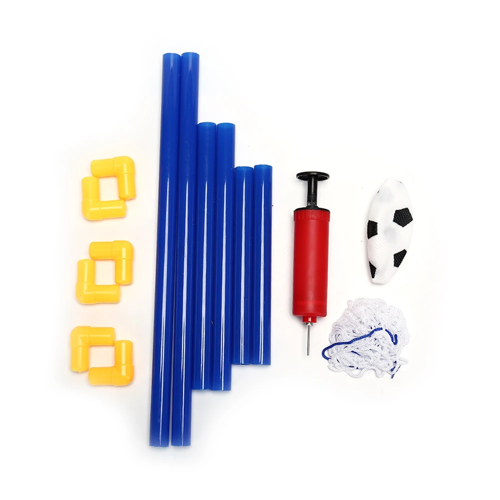 Mini Football Soccer Ball Goal Post Net Set + Pump Kids Sport Indoor Outdoor Games Toys Child Gift hot sale |