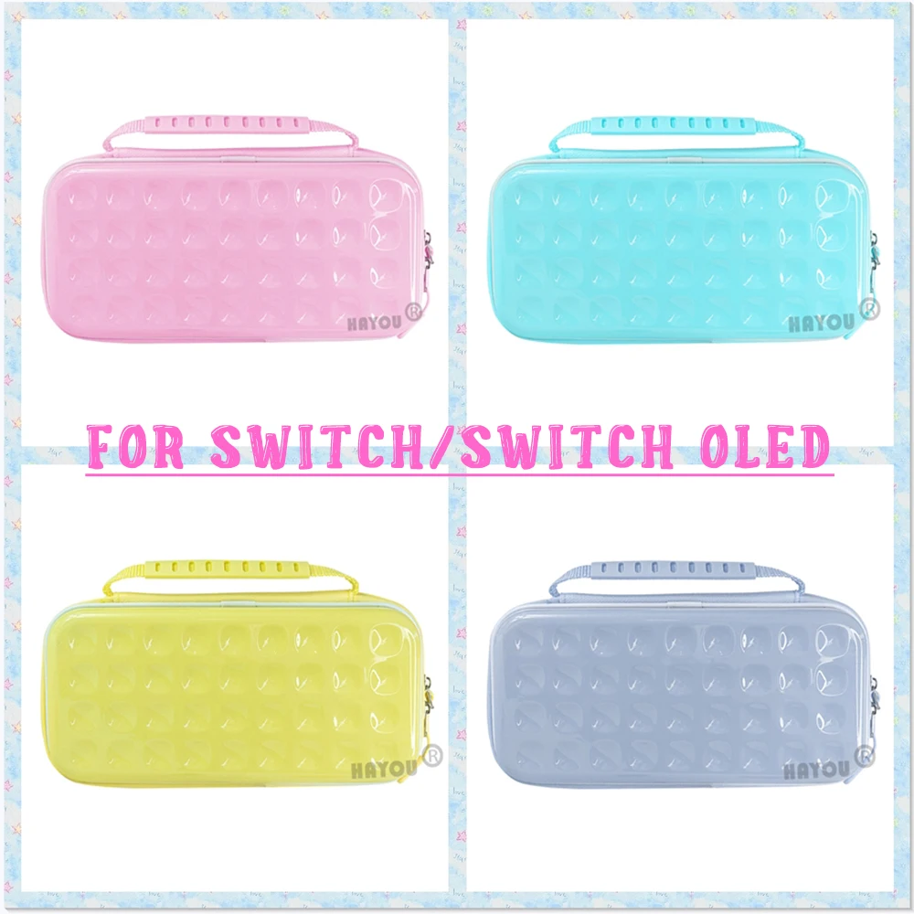 

Сумка для хранения для консоли Nintendo Switch Oled, водонепроницаемая Защитная фотобокс для игровых аксессуаров NS Switch