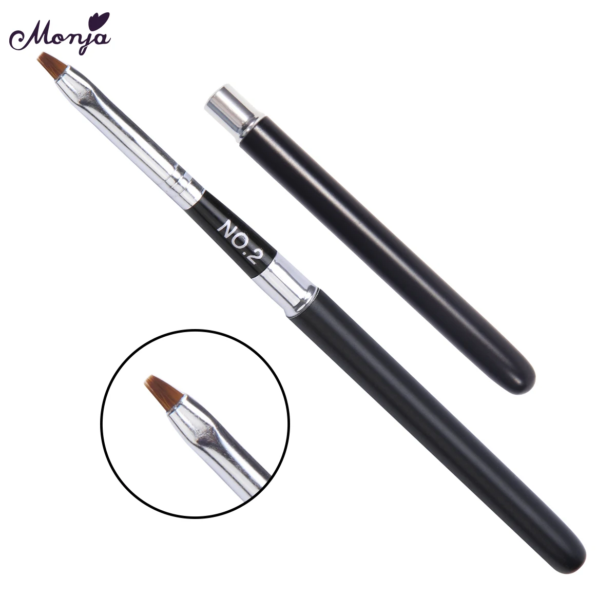 Золотистая серебристая металлическая ручка блеск для губ Регулируемая