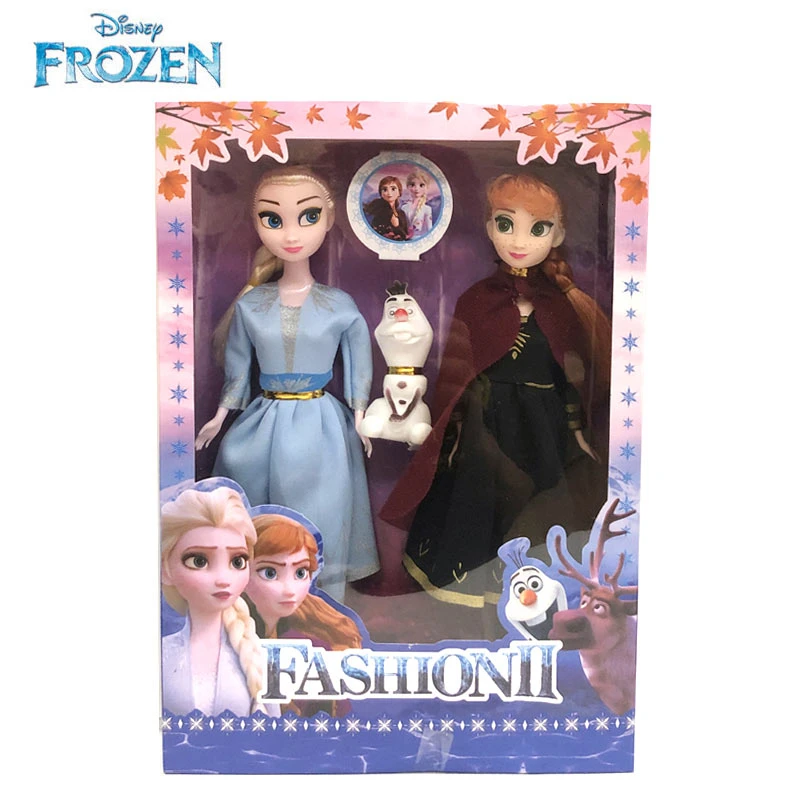 2019 Disney Series Frozen 2 Снежная королева Анна Эльза принцесса мультфильм кукла персонаж