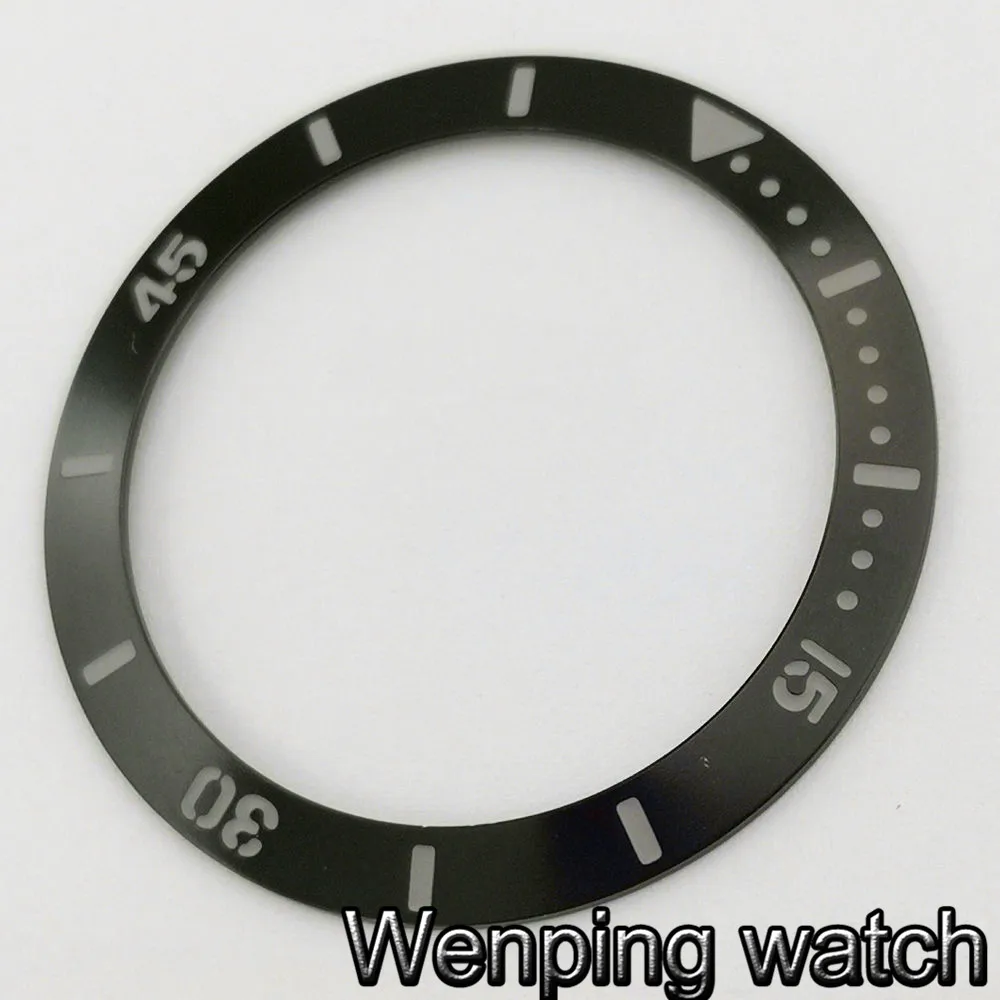 Новый черный керамический БЕЗЕЛЬ для мужских автоматических часов 40 мм/31 5
