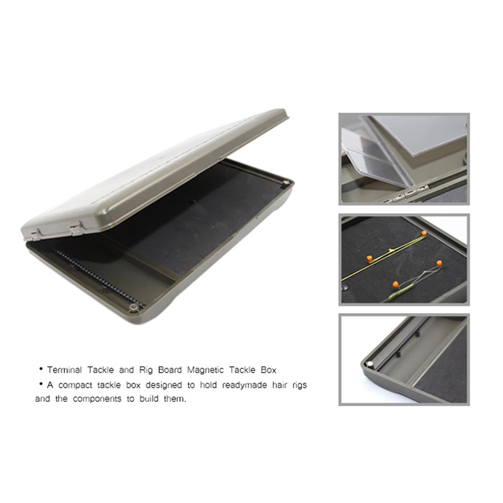 Коробка для рыболовных снастей и терминальная система ловли карпа стандартная