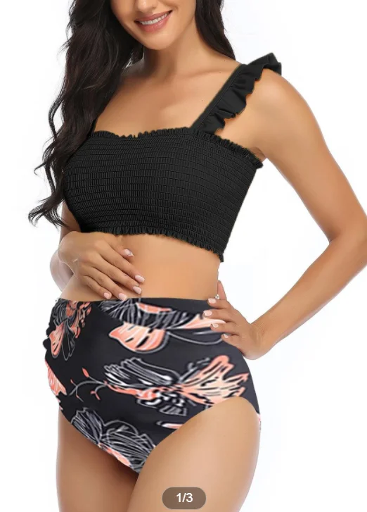 

de maternidad para mujer, traje de de talla grande, Monokini de playa