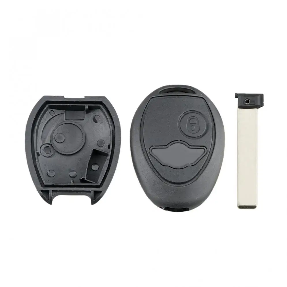 Черный чехол для автомобильного ключа с 2 кнопками сменный корпус дистанционного