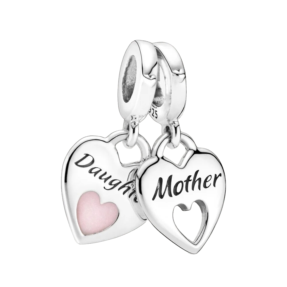 Женский кулон в виде сердца из серебра 2022 пробы |