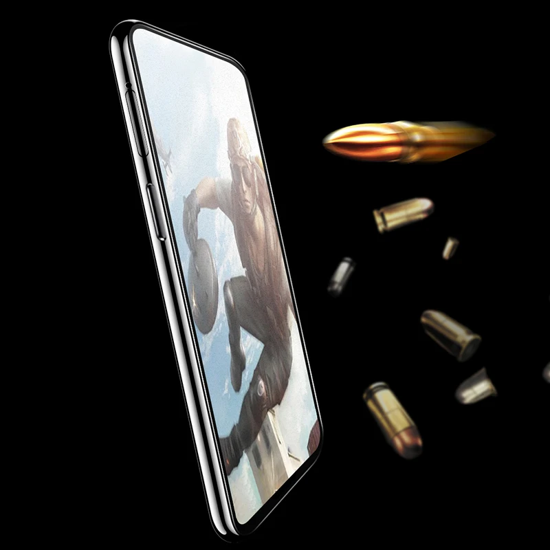 Микроданные для Vivo X27 Pro S1 полное покрытие матовое закаленное стекло VIVO X27pro