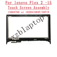 for flex 2 15 lenovo flex 2 15 80fk full hd 15 6 laptop lcd touch assemblies 5d10g18361 1366768 or 5d10f86071 fhd 19201080