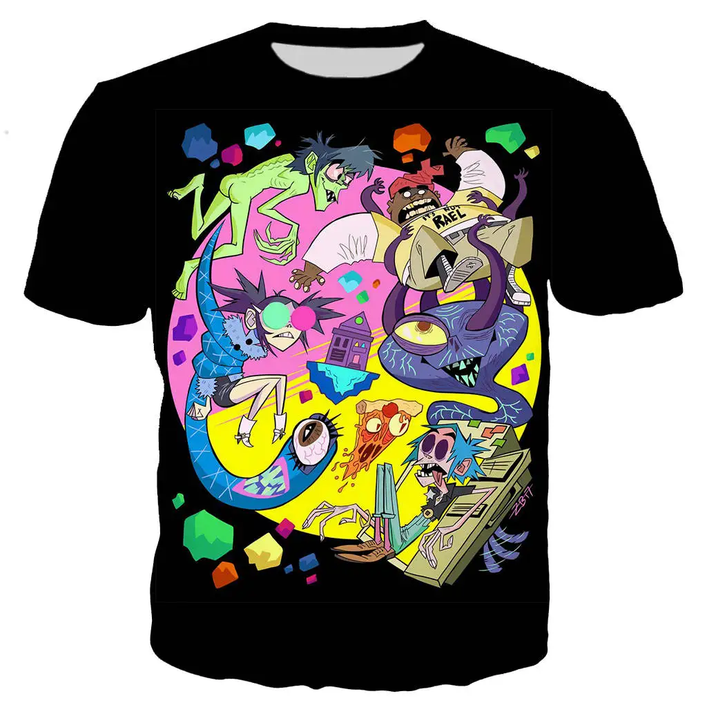 Футболка Мужская/женская с 3D принтом стильная уличная одежда в стиле Харадзюку