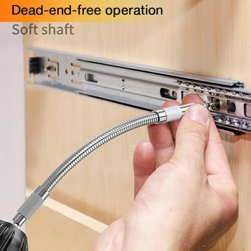 

Универсальная Мягкая головка вала 1/4 дюйма 150/400 мм для держателя бит электродрели гибкое Быстрое расширение с шестигранным хвостовиком