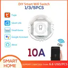 Умный Wi-Fi переключатель AMini, универсальный переключатель с поддержкой голосового управления и умного дома, работает с приложением Alexa Google Home Smart Life, 531 шт., 10 шт.