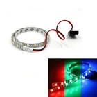 Светодиодная ленсветильник для настольного чехла, неоновая лампа, 4 контакта, 12 В постоянного тока