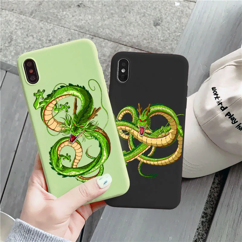 Дракона супер мяч аниме классный Чехол для мобильного телефона iPhone 11 12 pro max X XR XS MAX