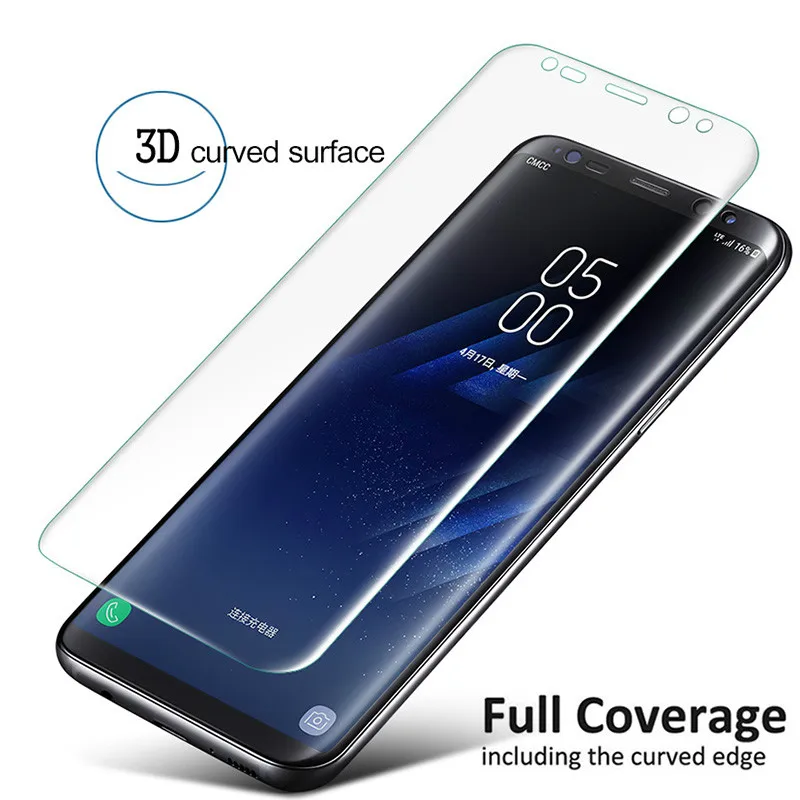 Защитная пленка для экрана samsung Galaxy S9 S8 Plus S7 Edge S10 S10e Note 9 8 10 pro S9|Защитные стёкла и