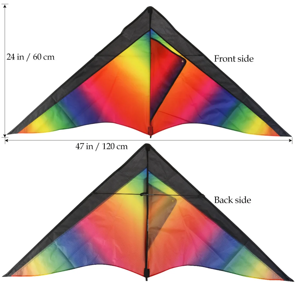 

BESTOYARD Rainbow Kite with Stripe Board for Kids Toys for Outdoor Games Activities