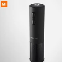 xiaomi circle joy automatic red wine bottle opener usb rechargeable electric corkscrew foil cutter cork out tool for mi home use