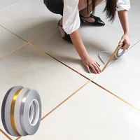 50m self adhesive tile stickers waterproof gap sealing foil tape for floor wall ceiling diy home furniture edge decor decals