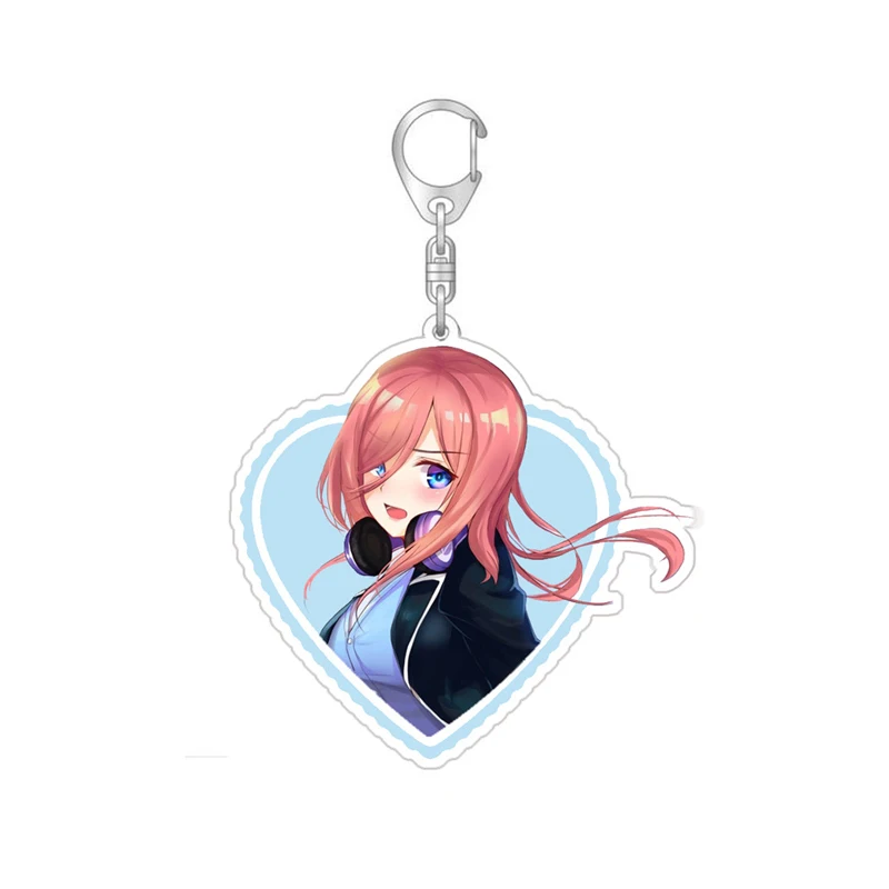 Аниме квинтэссенция пятицветный брелок Накано ичика Нино Мику йотсуба ицуки