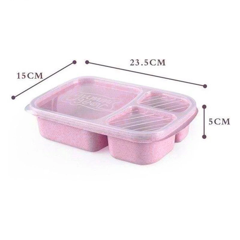 2 шт. новый натуральный материал для ланча бэнто коробка еда с подогревом термос
