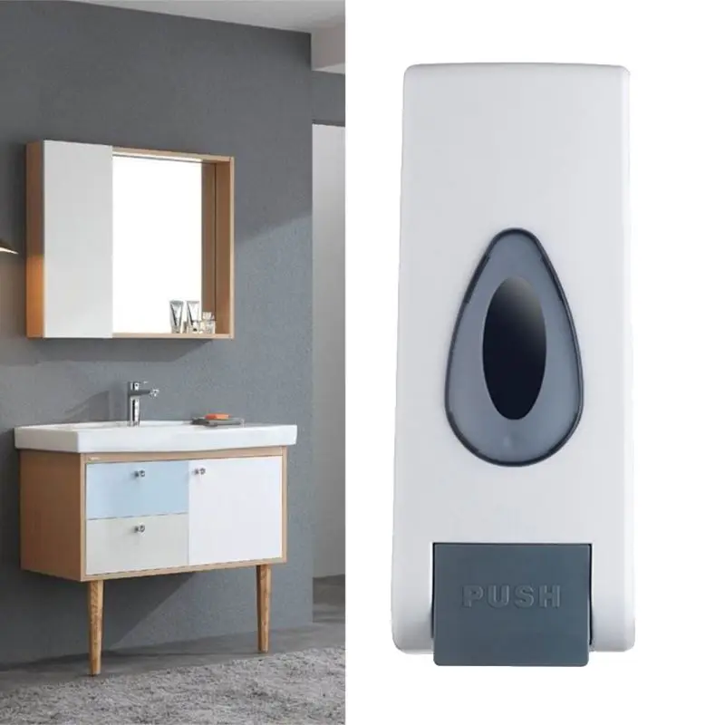 

Настенный ручной пуш-ап мыло для рук, мыльный диспенсер, для дезинфекции рук, для дезинфицирующий шампунь контейнер для туалета Ванная комн...