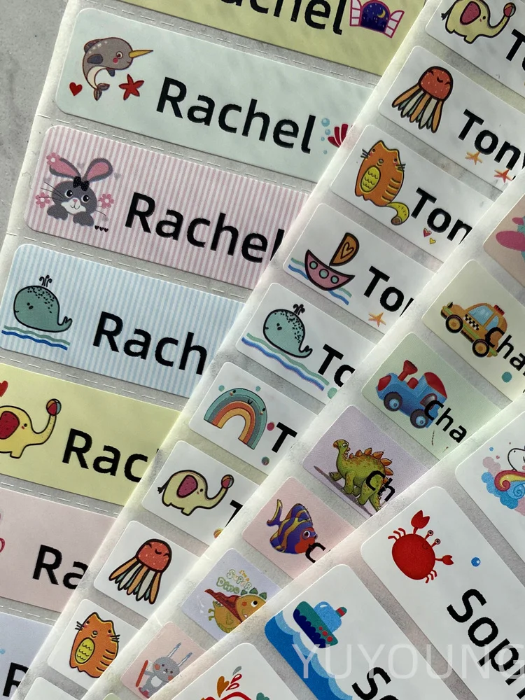 80 шт. Большие размеры название Стикеры по индивидуальному заказу s