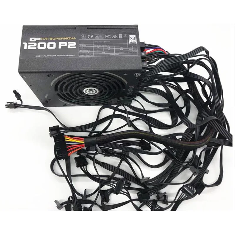 1200P2 для EVGA SUPERNOVA 1200 Вт Платиновый горный блок питания высокого качества Полный