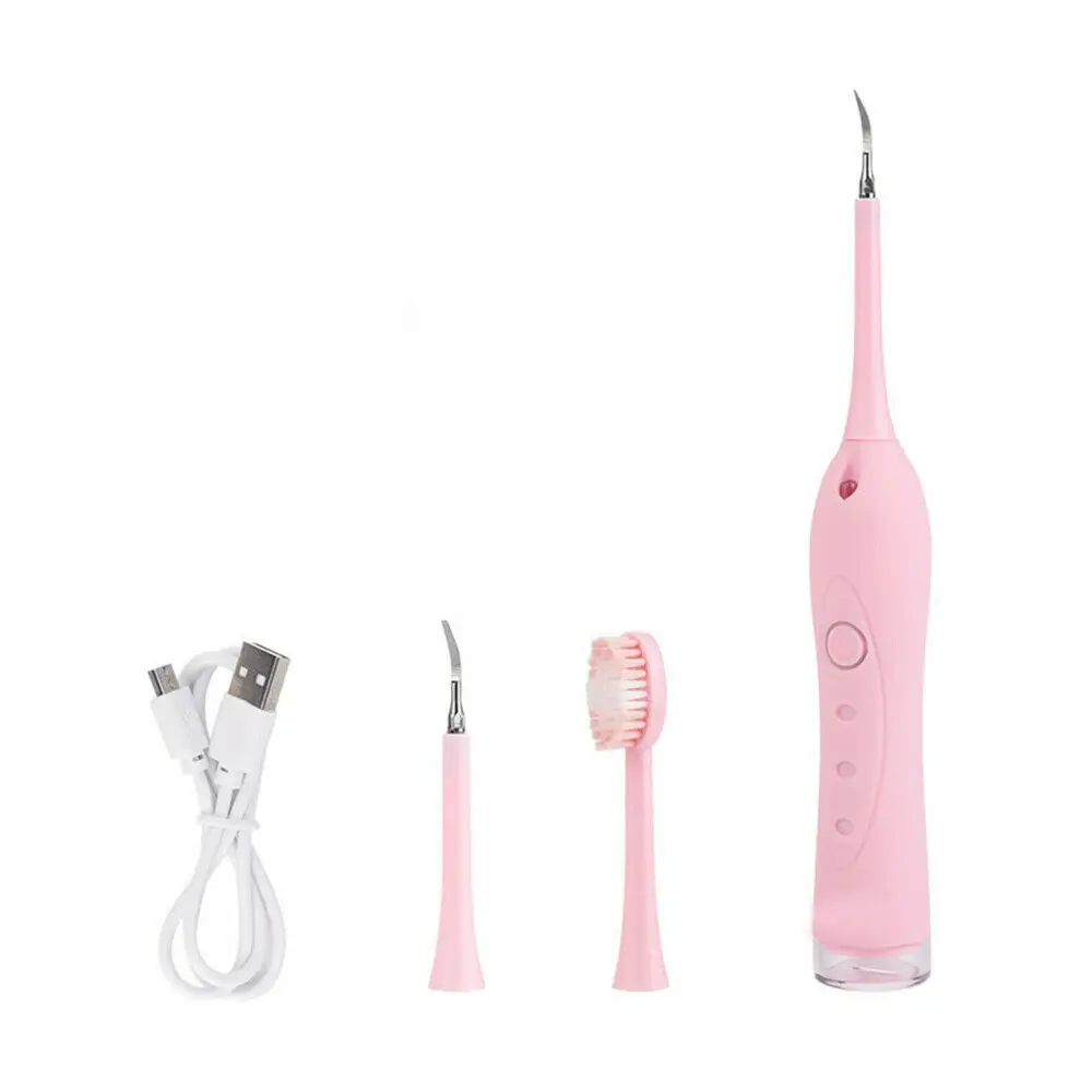 

Electric Dental Calculus Remover Tooth Cleaner Usb Cable Host Ultrasonic Oral Care Teeth Stain Oral Hygiene Kit