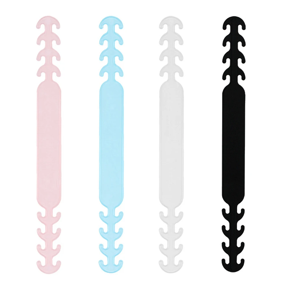 

10 шт. регулируемые ушные крючки для маски противоскользящие маски ушные Захваты пластмассовые удлинители ушной лапки предотвращающие закр...