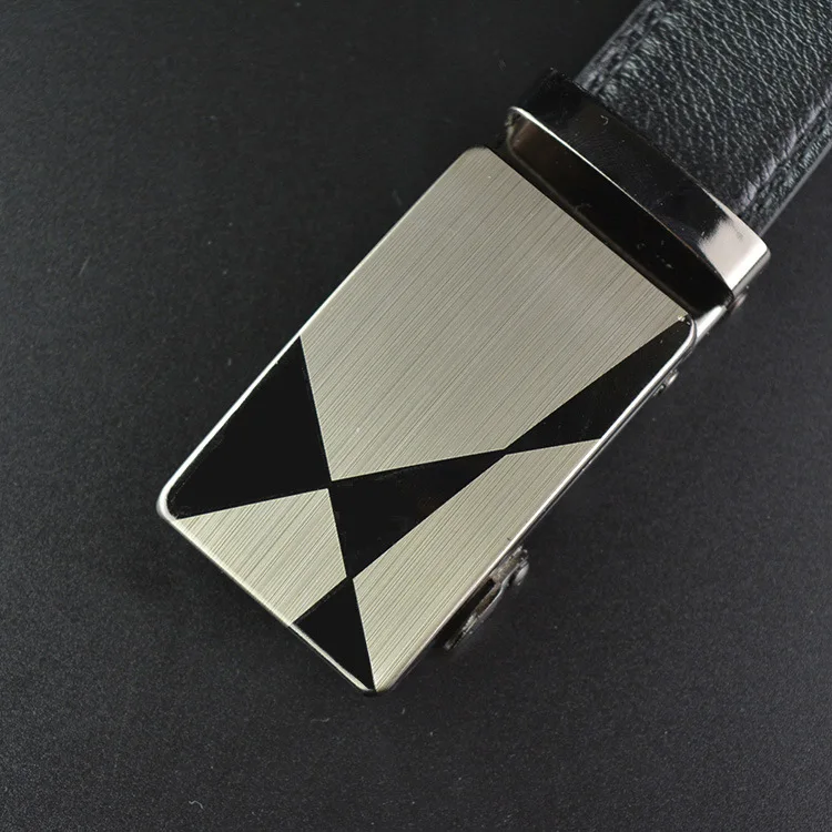 Роскошные кожаные Автоматическая Пряжка мужские ремни 2021 Модная брендовая