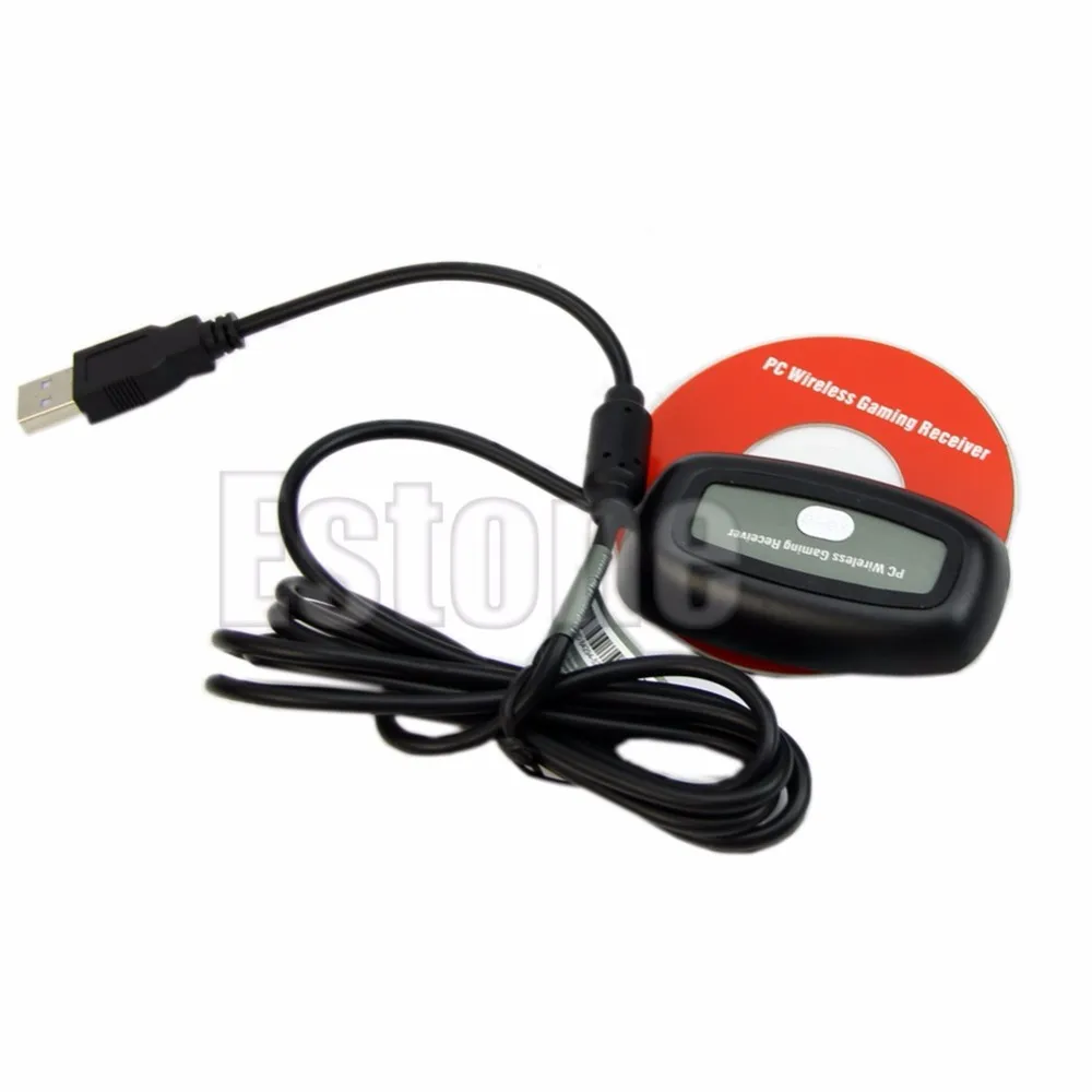 Горячий ПК беспроводной игровой usb-адаптер для приемника для Xbox 360 игровой контроллер Черный Белый
