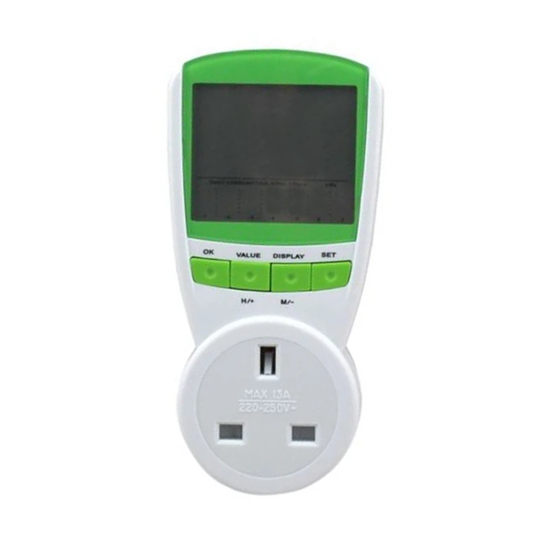 Ts-838 ЖК-счетчик энергии напряжение питания и ток тест измерительная розетка